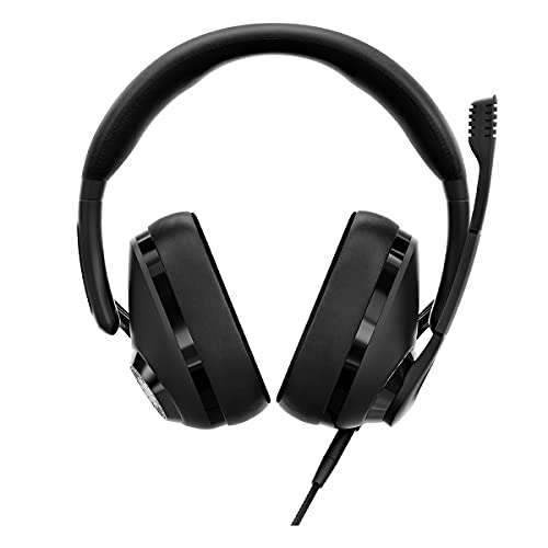 EPOS H3 Closed Acoustic Gaming Headset with Noise-Cancelling Microphone - Plug & Play Audio - Around The Ear - Adjustable, Ergonomic - for PC, Mac, PS4, PS5, Switch, Xbox - Onyx Black 2