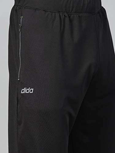 DIDA Black Polyester Athletic Gym Running Sports Tracksuit for Men, XL (TP5181) 6