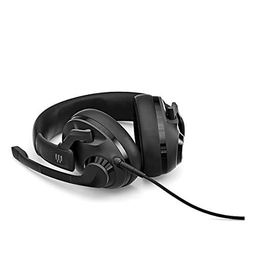 EPOS H3 Closed Acoustic Gaming Headset with Noise-Cancelling Microphone - Plug & Play Audio - Around The Ear - Adjustable, Ergonomic - for PC, Mac, PS4, PS5, Switch, Xbox - Onyx Black 6