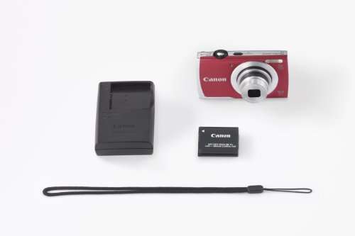 Canon PowerShot A2500 16.0 MP Digital Camera with 5X Optical Zoom and 720p HD Video Recording (Red) 4
