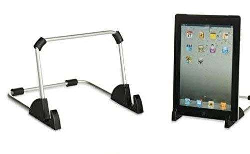 Hoji All-in-one Aluminum Height-Adjustable Tab Holder and Foldable Tablet Stand Adjustable Height iPad Stand for 7-12.9 Inch Tablets & Phones1. Universal Desktop Stand for iPad, Kindle, E-Reader. 4