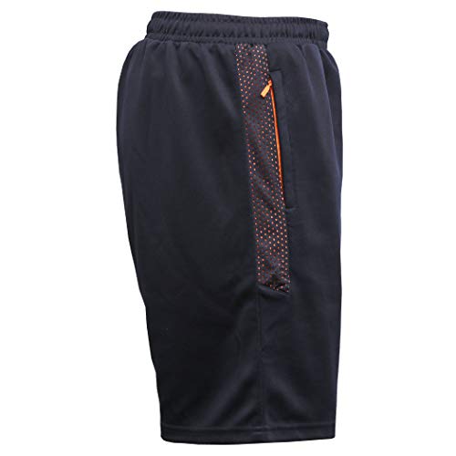 BHAJJI B-049 Polyester CRICKET MEN SHORTS, Small (BLACK) 4