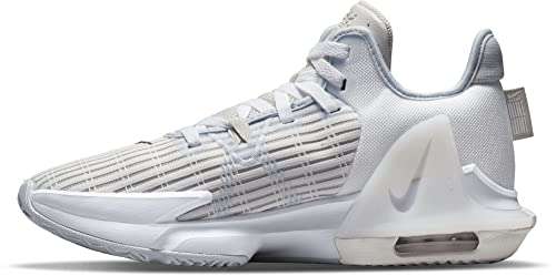 Nike Men's Lebron Witness 6 Summit White/MTLC Pewter (CZ4052 102) - 12 5