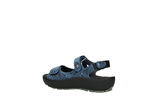 Wolky Women's Flat Sandals, Denim, 7.5-8 4