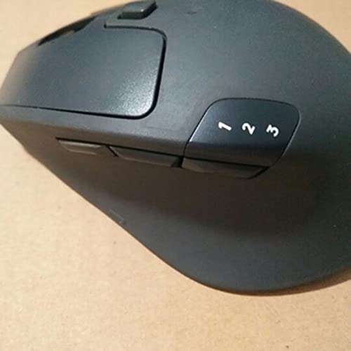 LICHIFIT Mouse Housing Upper Case Replacement Shell Cover Outer Case Mouse Skin and Mouse Keeper Feed Pads for Logitech M720 Repair Kit 2