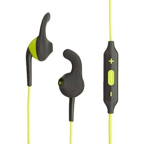 Philips ActionFit in-Ear Wireless Headphones with IPX2 Sweat-Proof Design (SHQ6500CL), Black/Lime Green 3