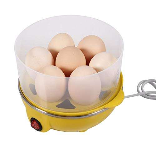 DIVESTS Multi Function Electric 2 Layer Egg Boiler Cooker and Steamer 14 Egg Cooker Double Layer Fast Boiling Poached Eggs Soft Hard Eggs Kitchen Appliance 5