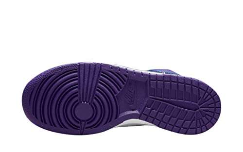 Nike Youth Dunk High GS DH9751 100 Electro Purple Midnght Navy - Size 6Y 6