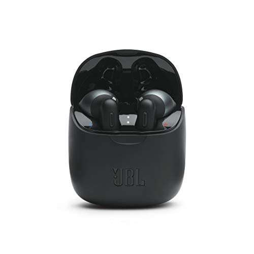 JBL Tune 225TWS True Wireless Earbud Headphones - Pure Bass Sound, Bluetooth, 25H Battery, Dual Connect, Native Voice Assistant (Black) 4