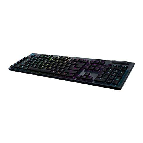 Logitech G G915 Lightspeed Wireless RGB Mechanical Gaming Keyboard (GL Tactile) Bundle with Wireless Gaming Mouse, MX Palm Rest and 4-Port USB 3.0 Hub (4 Items) 2