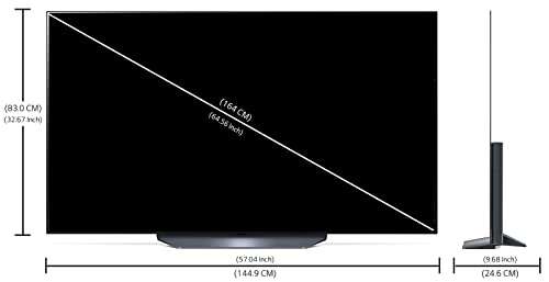 LG 139 cm (55 inches) 4K Ultra HD Smart OLED TV 55B1PTZ (Dark Iron Gray) (OLED55B1PTZ) 5