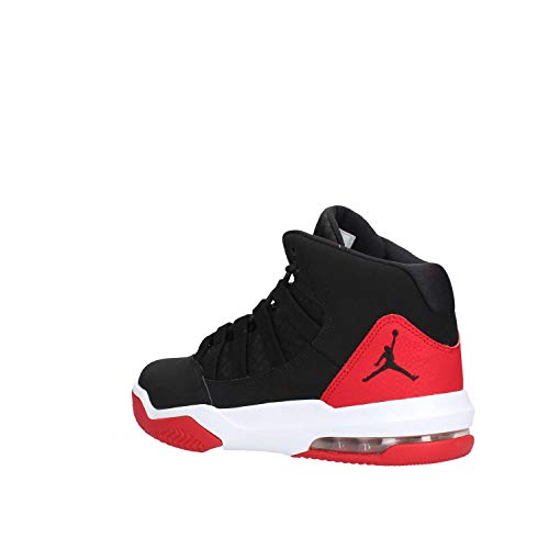 NIKE Men's Basketball Shoes, Black Black Black Gym Red 023, 11 2