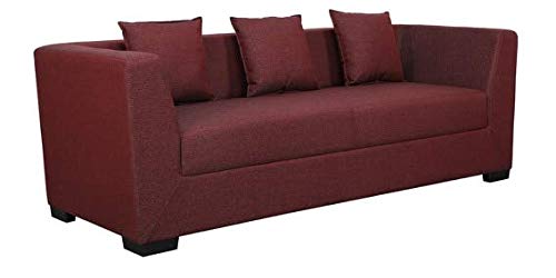 Casaliving - Amida 3 Seater Sofa for Living Room (Red) 3