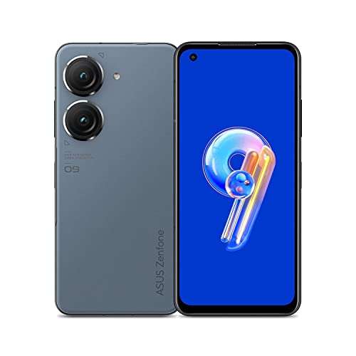 Asus Zenfone 9 5G 128GB 8GB RAM Factory Unlocked (GSM Only No CDMA - not Compatible with Verizon/Sprint) - Blue 1