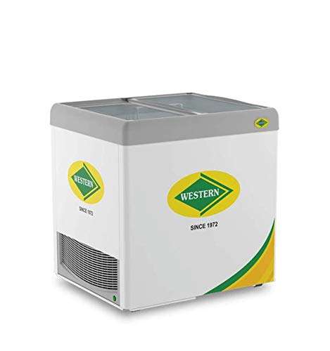 Western Straight Glass Top Freezer NWHFA250G-HC 1