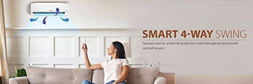 Lloyd 1.5 Ton 5 Star Split Inverter AC - White (LS18I56WBEL, Copper Condenser) 6