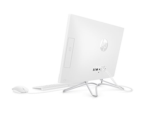 2019 New HP 22 All-in-One PC Full HD 21.5" Intel Celerion G4900T Intel UHD Graphics 610 1TB HDD 4GB SDRAM DVD Privacy Webcam Snow White 3