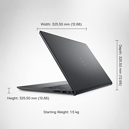 Dell Inspiron 3511Laptop - Intel i3-1115G4, 8GB, 512GB SSD, 15.6"/39.62Cms FHD WVA AG, Windows 11 + Office 21 (Carbon Black, 1.8Kgs, D560743WIN9B) 4