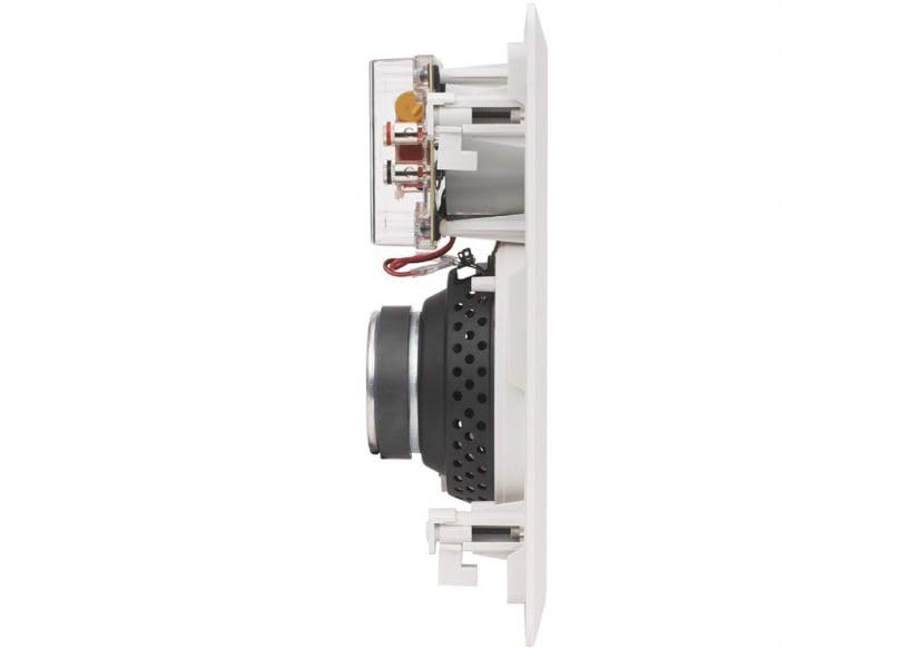 Yamaha NS-IW470 3-Way In-Wall Speaker For Custom Install (White, Pair), 6" 2