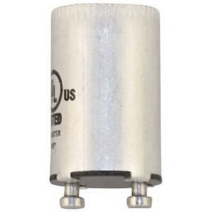 Satco FS/2 Fluorescent Starter with Condenser 14/15/20-Watt 1