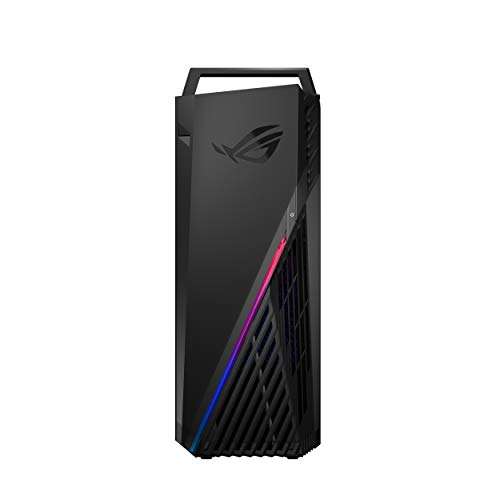 ASUS ROG Strix GA15, 6 Cores AMD Ryzen 5-5600X 5th Gen, Gaming Desktop (8GB/1TB HDD + 512GB SSD/4GB NVIDIA GeForce GTX 1650 Graphics/Windows 10/with Keyboard & Mouse/Black/11 Kg), G15DK-R5600X203T 2