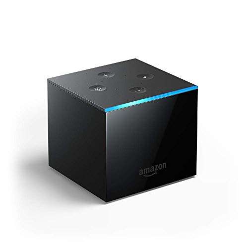 Certified Refurbished Fire TV Cube, hands-free with Alexa built in, 4K Ultra HD, streaming media player, released 2019 1