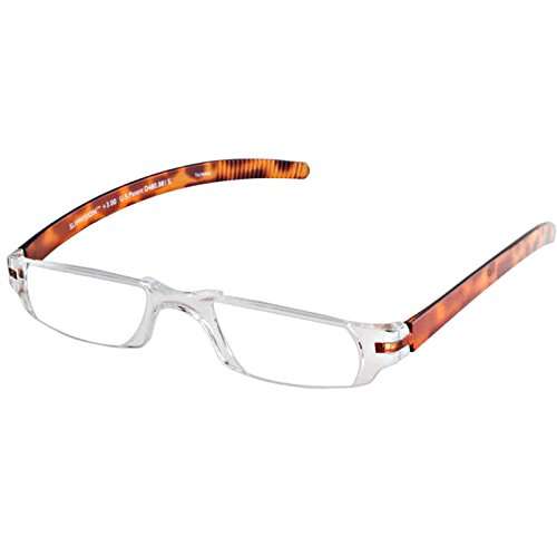 Fisherman Eyewear Slim Vision Rimless Reading Glasses, Tortoise (+3.00) 2