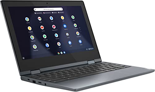Lenovo IdeaPad Flex 3 Chromebook 11.6" Touchscreen 2-in-1 Laptop, Intel Celeron N4020 up to 2.6GHz, 4GB DDR4 RAM, 128GB Storage (64GB eMMC + 64GB Flash Drive), WiFi, Bluetooth, Abyss Blue, Chrome OS 4