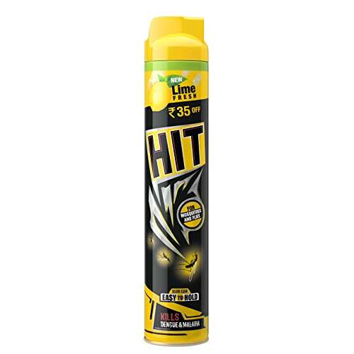 HIT Flying Insect Killer - Mosquito & Fly Killer Spray (400ml) | Lime Fragrance | Instant Kill | Protection from Dengue & Malaria | Pack of 1 1
