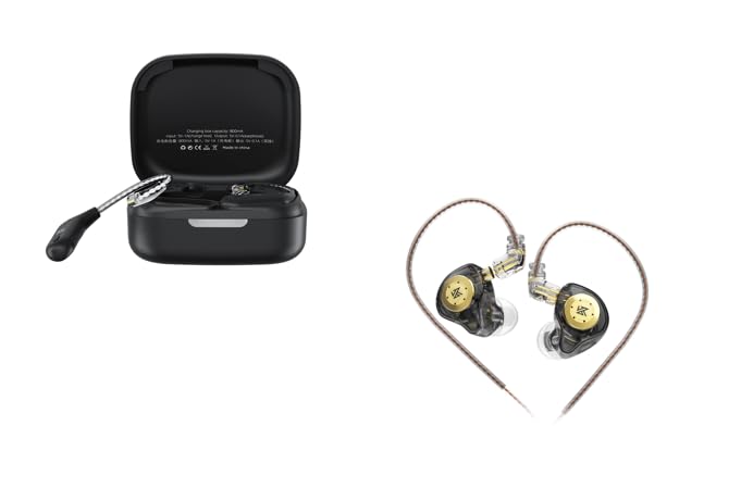 KZ EDX PRO IEM with KZ AZ09 IEM Adapter