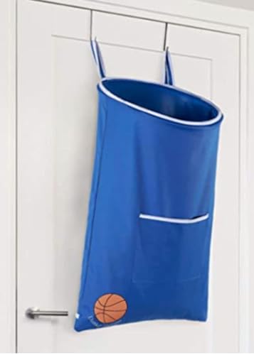 Kids Clothes Hamper - Space-Saving Boys Hamper with Zipper for Easy Unloading, Durable Oxford Material, Lined for Wet Clothes - Ideal Boys Laundry Hamper for Boys Room Organization 1