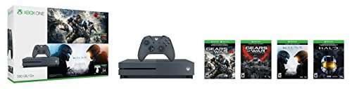 Microsoft Xbox One S 500GB Console - Gears of War & Halo Special Edition Bundle(Discontinued) 4