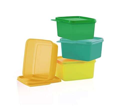Tupperware. keep tab small 500ml capacity - set of 4 pc, Plastic 4