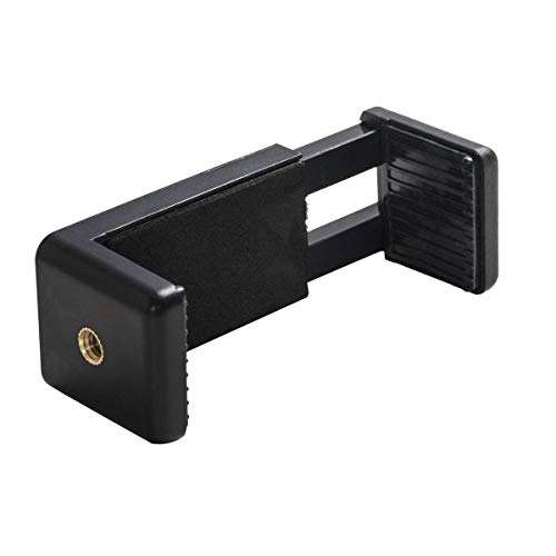 VIBLITZ® 3 in 1 Universal Stabilizer C-Shape Bracket Video Handheld Grip + Ball Head hot Shoe Adapter + Mobile Phone Clip Holder for 4in1 DSLR Camera +Camcorder +Smartphone Video Rig Mount Fit 6