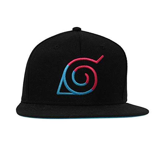 Naruto Shippuden Ultimate Fan Bundle: Adult Size Large Unisex Naruto Shippuden Hinata Power Up Anime Long Sleeve T-Shirt & Naruto Shippuden Adult Two-Toned Hidden Leaf Village Flat Bill Snap Back Hat 6