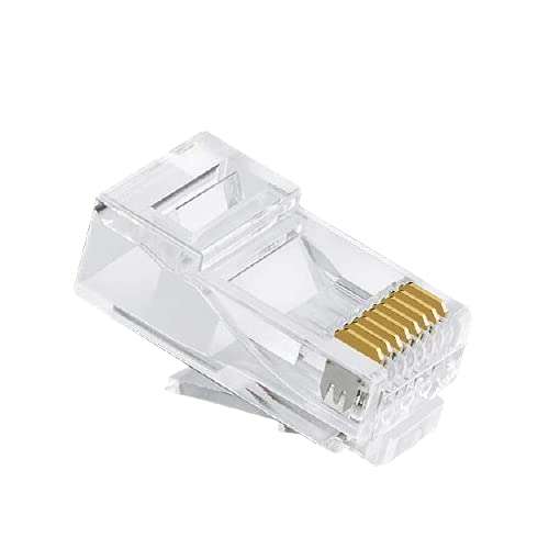 RJ45 Connector Module Plugs (Pack of 100 Nos) 6
