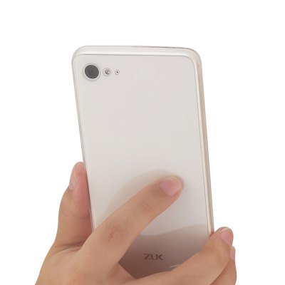 Plus Exclusive Soft Silicone TPU Transparent Clear Case Soft Back Case Cover with Original Packaging Kit for Lenovo ZUK Z2 2