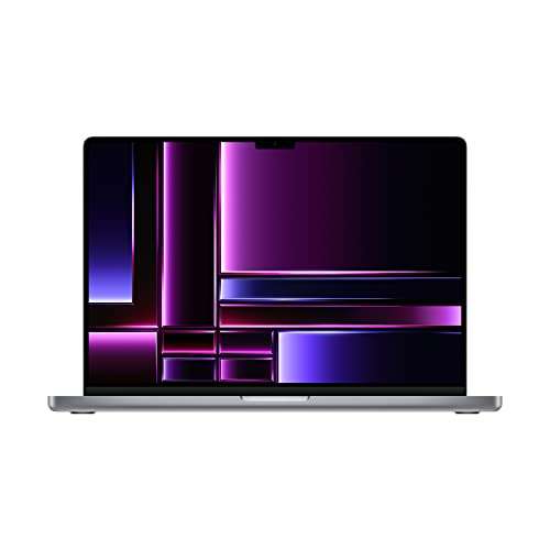 Apple 2023 MacBook Pro Laptop with Apple M2 Pro chip with 12‑core CPU and 19‑core GPU: 16.2-inch Liquid Retina XDR Display, 16GB Unified Memory, 1TB SSD Storage. Works with iPhone/iPad; Space Gray 1