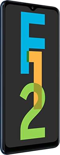 SAMSUNG Galaxy F12 (Celestial Black, 128 GB) (4 GB RAM) Dual Sim 4G 48MP Quad Rear Camera 6.515 inch HD+ Display 90 Hz Refresh Rate 5000mAh Huge Battery Power-efficient 8nm Exynos Octa-core Processor 3