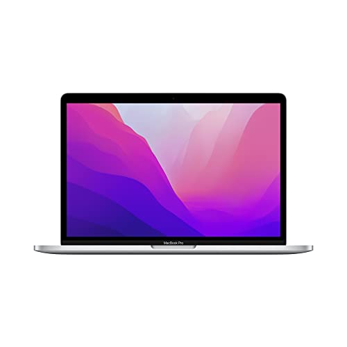 Apple 2022 MacBook Pro Laptop with M2 chip: 33.74 cm (13.3-inch) Retina Display, 8GB RAM, 512GB SSD ​​​​​​​Storage, Touch Bar, Backlit Keyboard, FaceTime HD Camera; Silver ​​​​​​​ 1