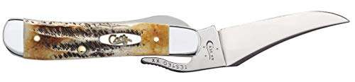 Case WR XX Pocket Knife Burnt 6.5 Bonestag Russlock Item #65303 - (6.51953L SS) - Length Closed: 4 1/4 Inches 5