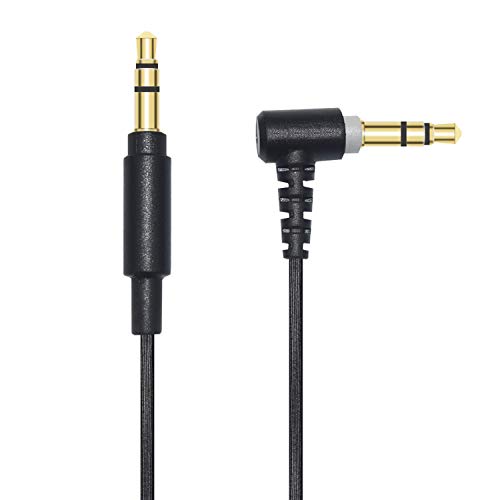 Tobysome Replacement WH-1000XM5 WH-1000xm3 Headphones Audio Cable Aux Cord Compatible with Sony MDR-10R / MDR-100ABN / MDR-1A / MDR-XB950B1 / MDR-1000X / MDR-1ADAC/WH-1000XM4 Headphones - Black 5
