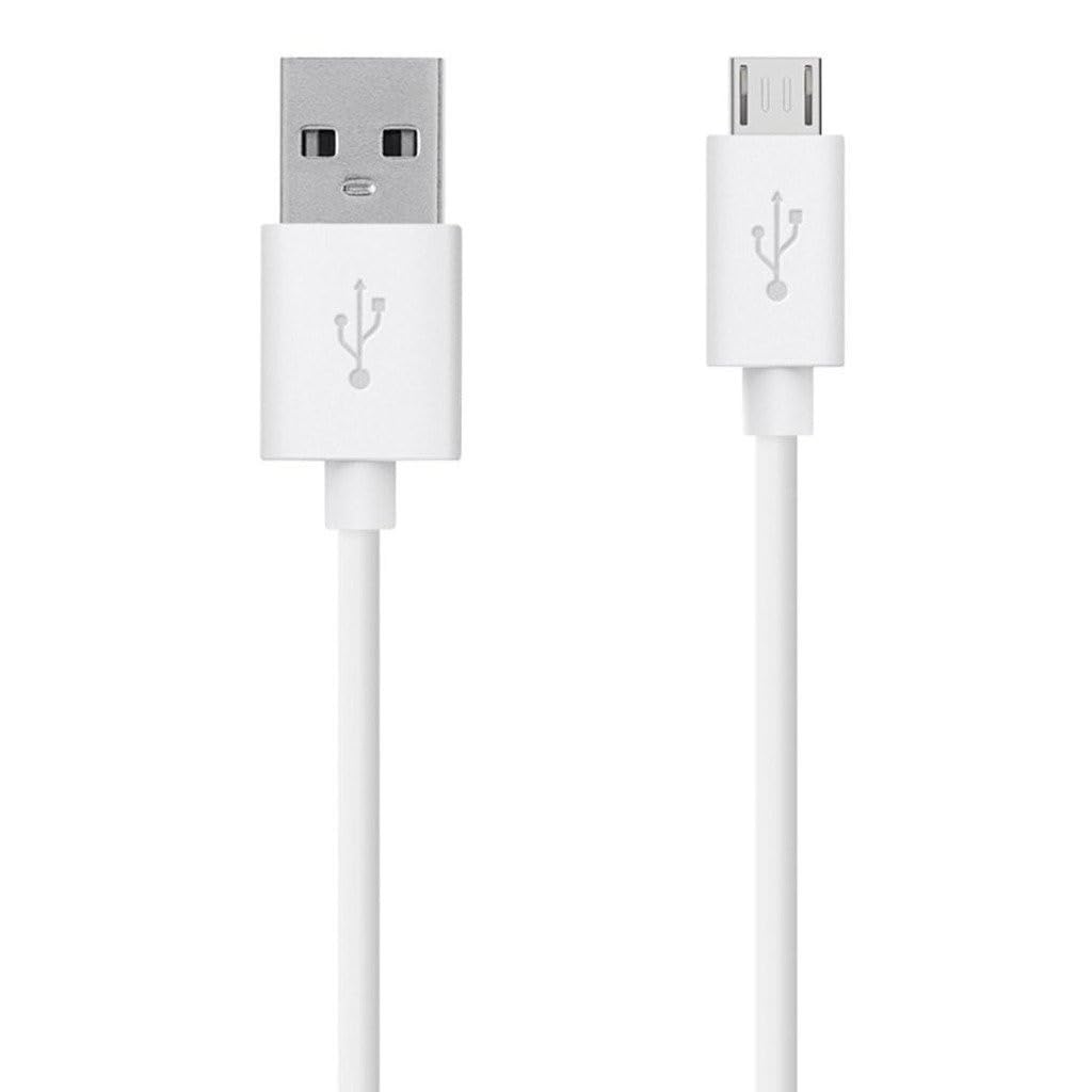 Charging & Data USB Cable For Android, iOS Phones, tablets, power banks, bluetooth speakers, camera Original USB Cable | Micro USB Data Cable | Sync Quick Fast Charging Cable | Charger Cable | Android V8 Cable (3.5 Amp, 1 Meter, White)
