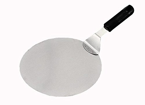 C&L Large 10" Pizza Peel Stainless Steel Lifter Transfer Cake Pie Tarts Pencake Bakery Spatula Server Tool