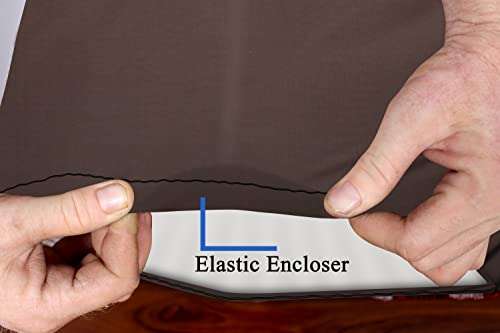 The Furnishing Tree Air Cooler Cover compatible for Kenstar Personal 35 Ltr Tower Cooler, Ployester, Coffee 6