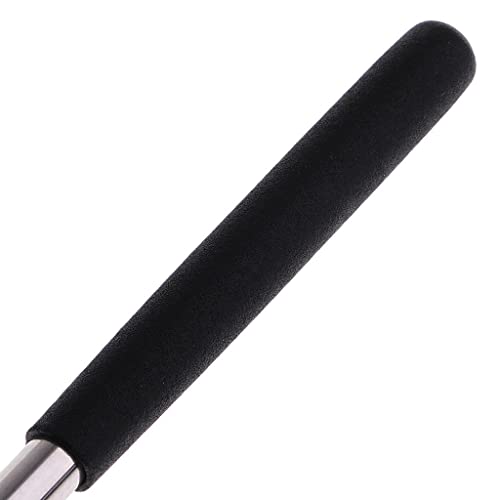 Tiuimk 1 Meter Long Felt Tip Pointer - 12mm Black, Retractable & Extendable Teaching Aid for Whiteboard 5