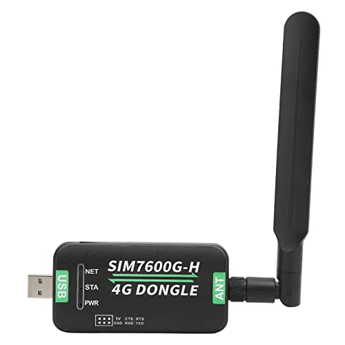 SIM7600G‑H 4G DONGLE, SIM7600G‑H 4G DONGLE LTE USB Adapter Support 2G 3G 4G for PC Internet Access for Industrial Computer Networking 1