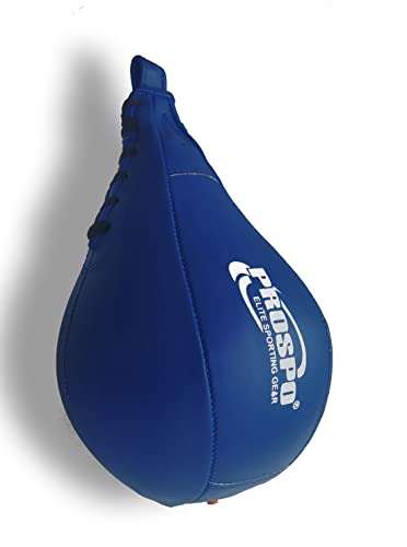 Prospo Synthetic Speed Ball Size No:10 Speed Ball, Speed Punch Ball for Sports Fitness Boxing Training Bag (Blue) 1