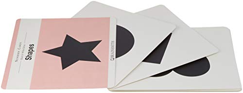 Brainsmith New-Born Baby Shapes Cards, High Contrast Picture Flash Card Set for Babies and Infants(Brainsmith New-Born Baby Fruits Cards, High-Contrast Black and White Picture Flash Card Set - Sight 2