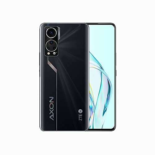 ZTE Axon 30 Smartphone- 5G Unlocked Android Cell Phone Snapdragon 870, 6.92'' 120HZ AMOLED Display, 64MP AI Quad-Camera,Under Screen Camera,4200mAH 65W Quick Charge,8GB+128GB,NFC, Black 1